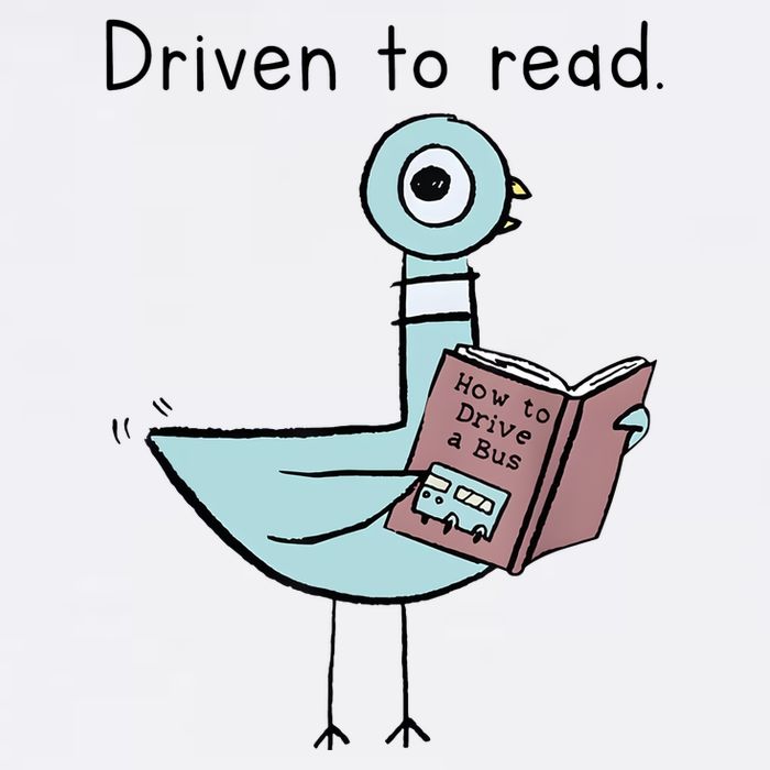 Driven To Read How To Drive A Bus Book Reader Mousepad
