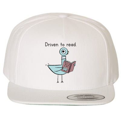 Driven To Read How To Drive A Bus Book Reader Wool Snapback Cap