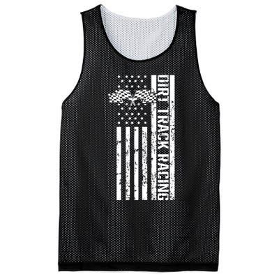 Dirt Track Racing Usa Flag American Motocross Stock Car Race Mesh Reversible Basketball Jersey Tank