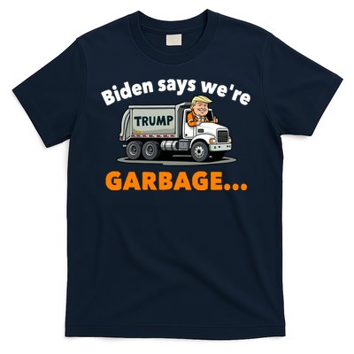 Donald Trump Rides A Garbage Truck T-Shirt