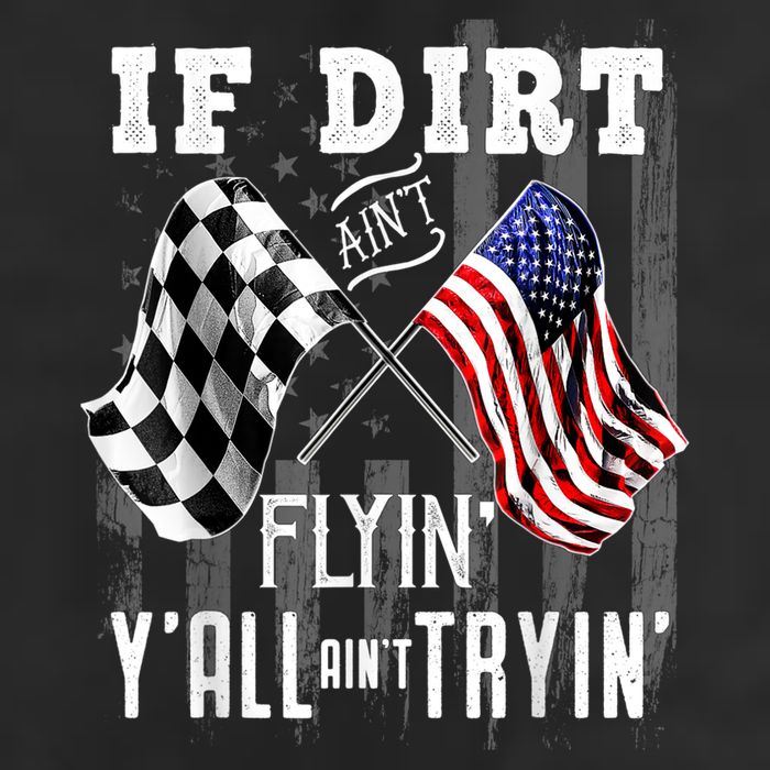 Dirt Track Racing Motocross Stock Car Racing Funny Gift 7 Panel Mesh Trucker Snapback Hat