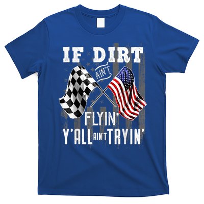 Dirt Track Racing Motocross Stock Car Racing Funny Gift T-Shirt