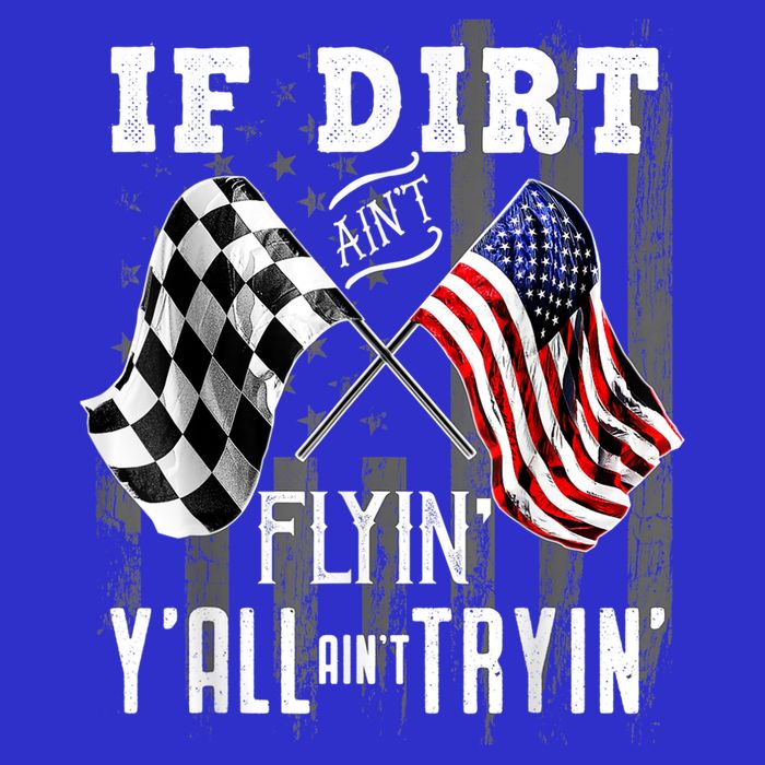 Dirt Track Racing Motocross Stock Car Racing Funny Gift Button