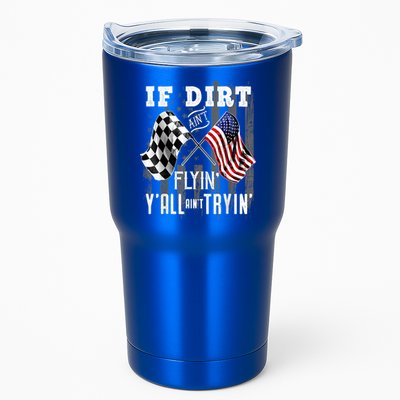Dirt Track Racing Motocross Stock Car Racing Funny Gift Tumbler
