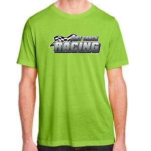 Dirt Track Racing Speedway Race Gear Stock Car Racing Funny Gift Adult ChromaSoft Performance T-Shirt