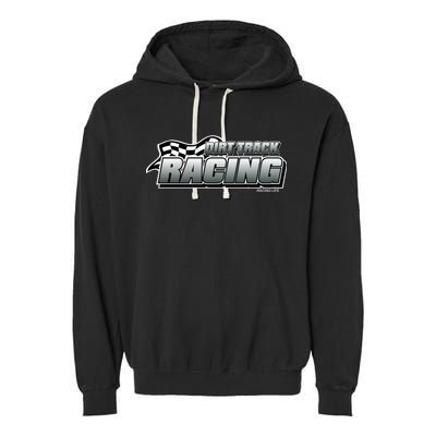 Dirt Track Racing Speedway Race Gear Stock Car Racing Funny Gift Garment-Dyed Fleece Hoodie