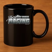 Dirt Track Racing Speedway Race Gear Stock Car Racing Funny Gift 11oz C Handle Ceramic Mug