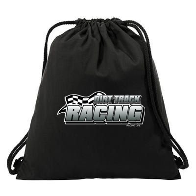 Dirt Track Racing Speedway Race Gear Stock Car Racing Funny Gift Drawstring Bag
