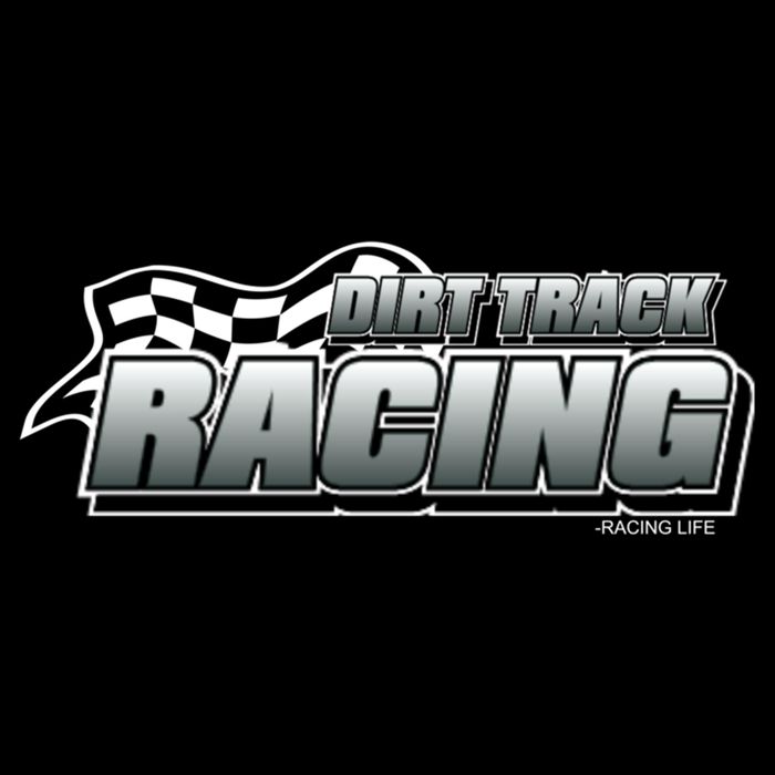 Dirt Track Racing Speedway Race Gear Stock Car Racing Funny Gift Drawstring Bag