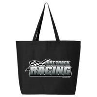 Dirt Track Racing Speedway Race Gear Stock Car Racing Funny Gift 25L Jumbo Tote