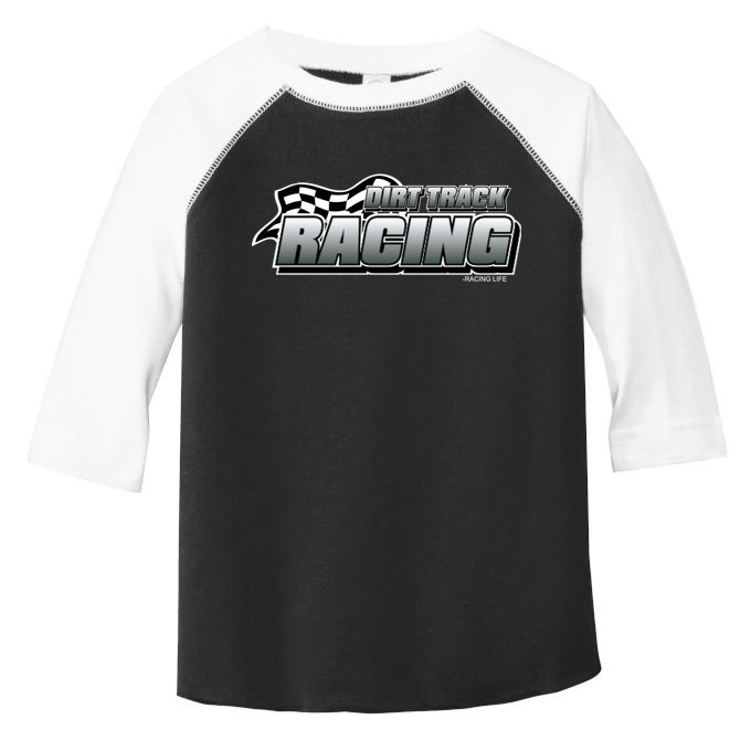 Dirt Track Racing Speedway Race Gear Stock Car Racing Funny Gift Toddler Fine Jersey T-Shirt