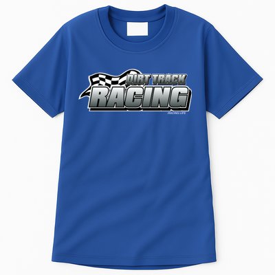 Dirt Track Racing Speedway Race Gear Stock Car Racing Funny Gift Tall T-Shirt