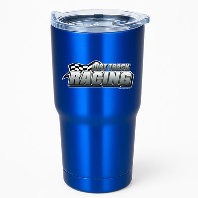 Dirt Track Racing Speedway Race Gear Stock Car Racing Funny Gift Tumbler