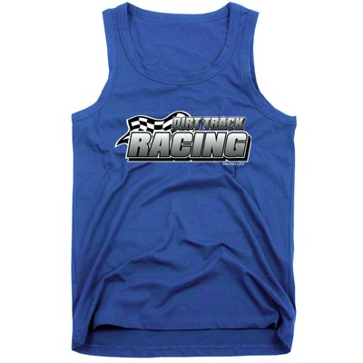 Dirt Track Racing Speedway Race Gear Stock Car Racing Funny Gift Tank Top