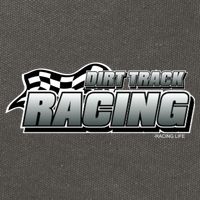 Dirt Track Racing Speedway Race Gear Stock Car Racing Funny Gift Cotton Canvas Backpack
