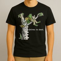 Driven To Read Frog And Toad Library Reading T-Shirt
