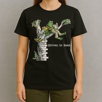 Driven To Read Frog And Toad Library Reading T-Shirt