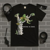 Driven To Read Frog And Toad Library Reading T-Shirt