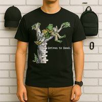 Driven To Read Frog And Toad Library Reading T-Shirt