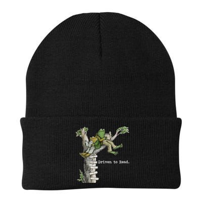 Driven To Read Frog And Toad Library Reading Knit Cap Winter Beanie