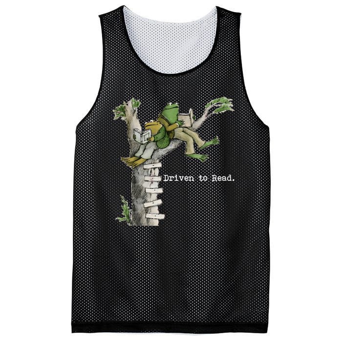 Driven To Read Frog And Toad Library Reading Mesh Reversible Basketball Jersey Tank