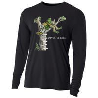 Driven To Read Frog And Toad Library Reading Cooling Performance Long Sleeve Crew