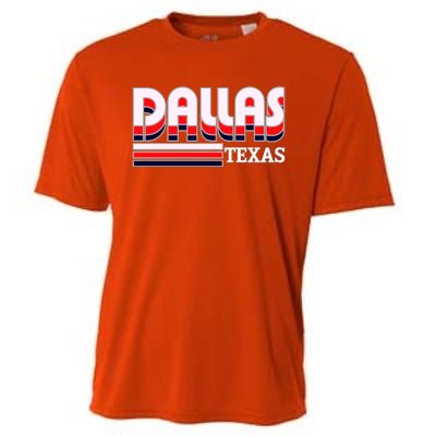 Dallas Triple Retro Logo Cooling Performance Crew T-Shirt