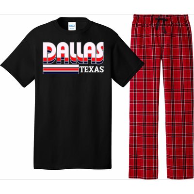 Dallas Triple Retro Logo Pajama Set