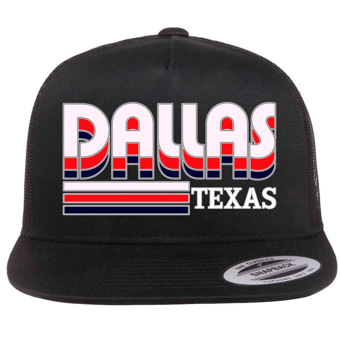 Dallas Triple Retro Logo Flatbill Hat