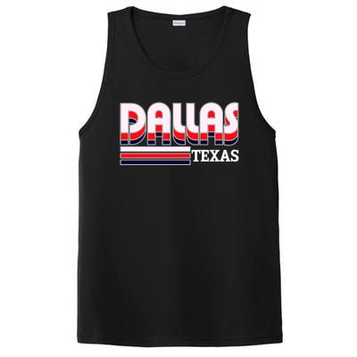 Dallas Triple Retro Logo PosiCharge Competitor Tank