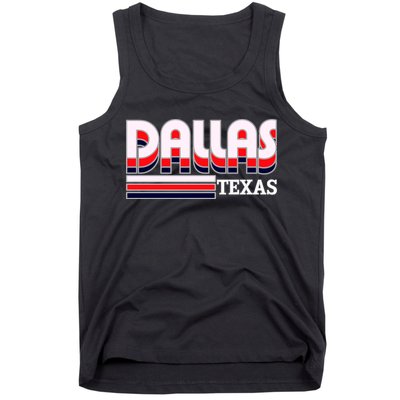 Dallas Triple Retro Logo Tank Top