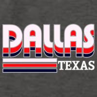 Dallas Triple Retro Logo Vector Backpack