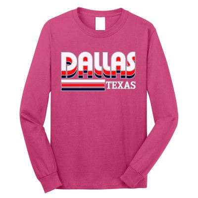 Dallas Triple Retro Logo Long Sleeve Shirt