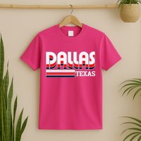 Dallas Triple Retro Logo T-Shirt