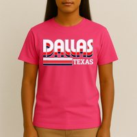 Dallas Triple Retro Logo T-Shirt