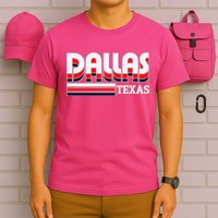 Dallas Triple Retro Logo T-Shirt