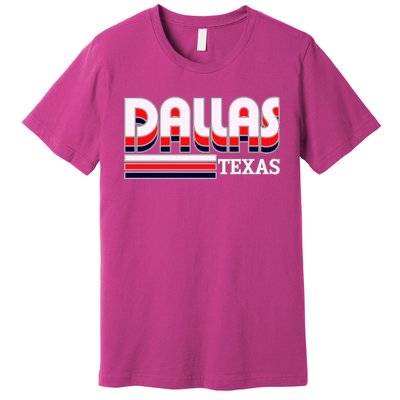 Dallas Triple Retro Logo Premium T-Shirt