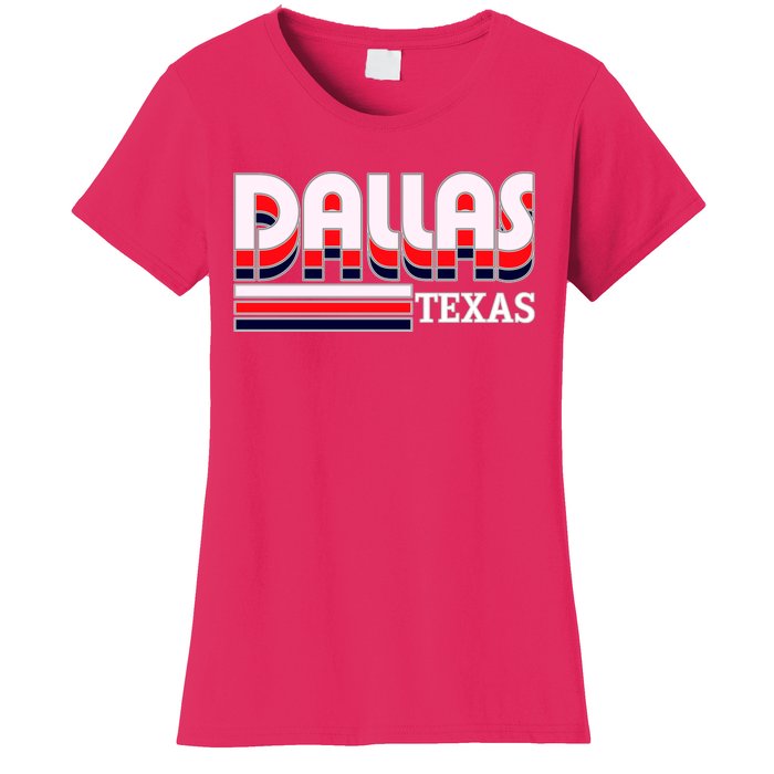 Dallas Triple Retro Logo Women's T-Shirt