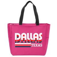 Dallas Triple Retro Logo Zip Tote Bag