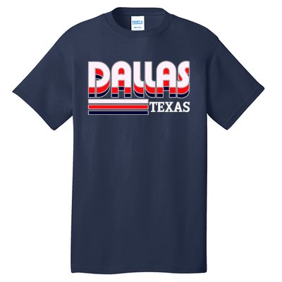 Dallas Triple Retro Logo Tall T-Shirt