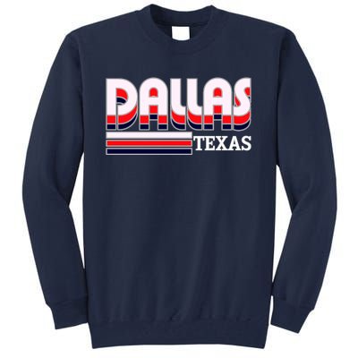 Dallas Triple Retro Logo Tall Sweatshirt