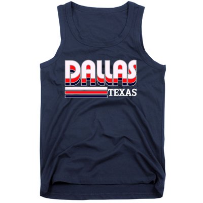 Dallas Triple Retro Logo Tank Top