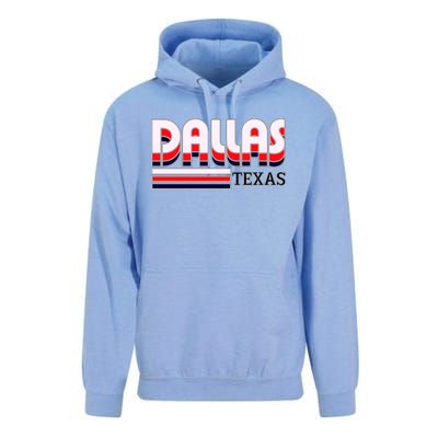 Dallas Triple Retro Logo Unisex Surf Hoodie