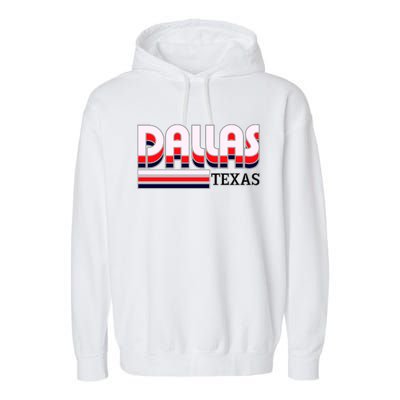 Dallas Triple Retro Logo Garment-Dyed Fleece Hoodie