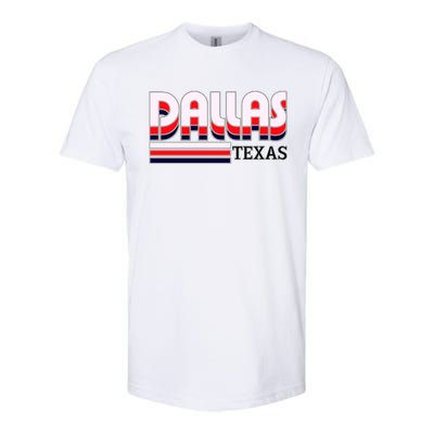 Dallas Triple Retro Logo Softstyle® CVC T-Shirt