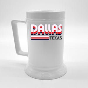 Dallas Triple Retro Logo Beer Stein