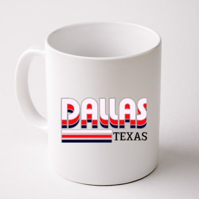 Dallas Triple Retro Logo Coffee Mug