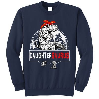 Daughtersaurus T Rex Dinosaur DaughterSaurus Family Matching Sweatshirt