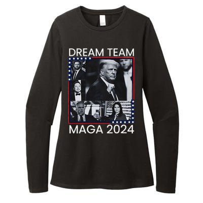 Dream Team Republican Trump Vance 2024 Womens CVC Long Sleeve Shirt