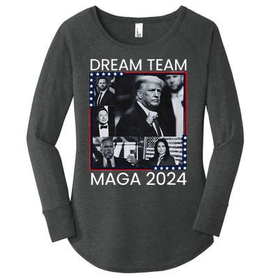 Dream Team Republican Trump Vance 2024 Women's Perfect Tri Tunic Long Sleeve Shirt